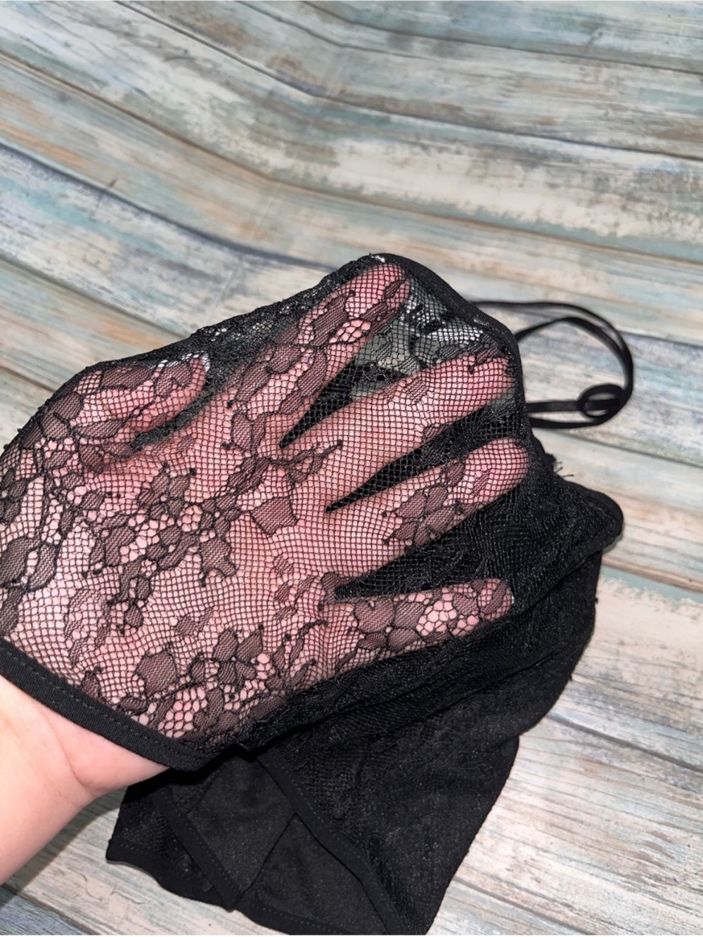 Zara Black Lace Corset Bustier Cami Crop Top Boned Sheer Size M Fits S - Picture 7 of 8